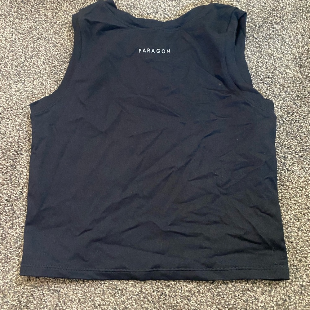Paragon size small double lined workout top
